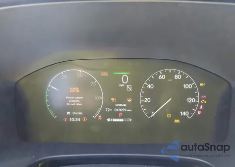 2025 Honda Cr-V Hybrid Sport-L из США, поврежденный, VIN 7FARS5H85SE025901